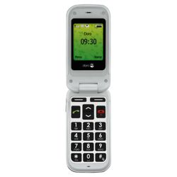 Tesco Mobile Doro Phone Easy 409s Black & White