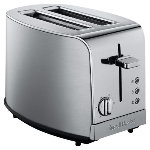 Image of Russell Hobbs 18116 Deluxe 2 Slice Toaster - Stainless Steel
