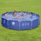 Tesco 15Ft Metal Frame Pool Set