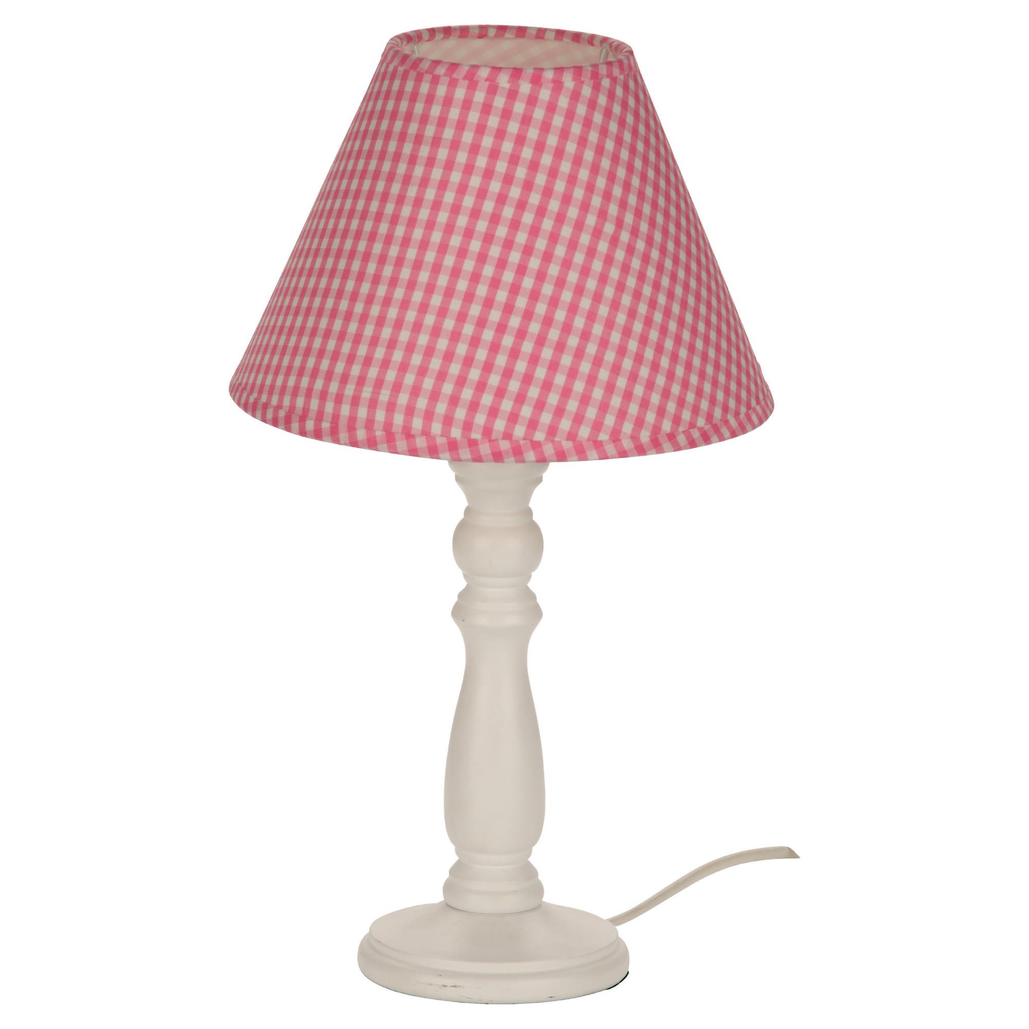 Pink Gingham lamp Pink Gingham lamp