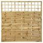 Timberdale 1.8mx1.8m Square Pembroke 3 Screen Pack with Posts and Fixing Brackets