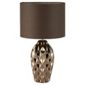 Tesco Lighting Faceted Bronze Chocolate Table Lamp