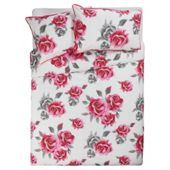 F&F home Audrey Roses king size - pink