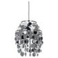 Tesco Lighting Spangle Pendant Shade, Silver