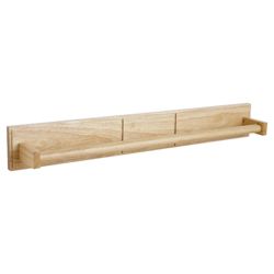 Croydex Long Towel Rail Light Wood