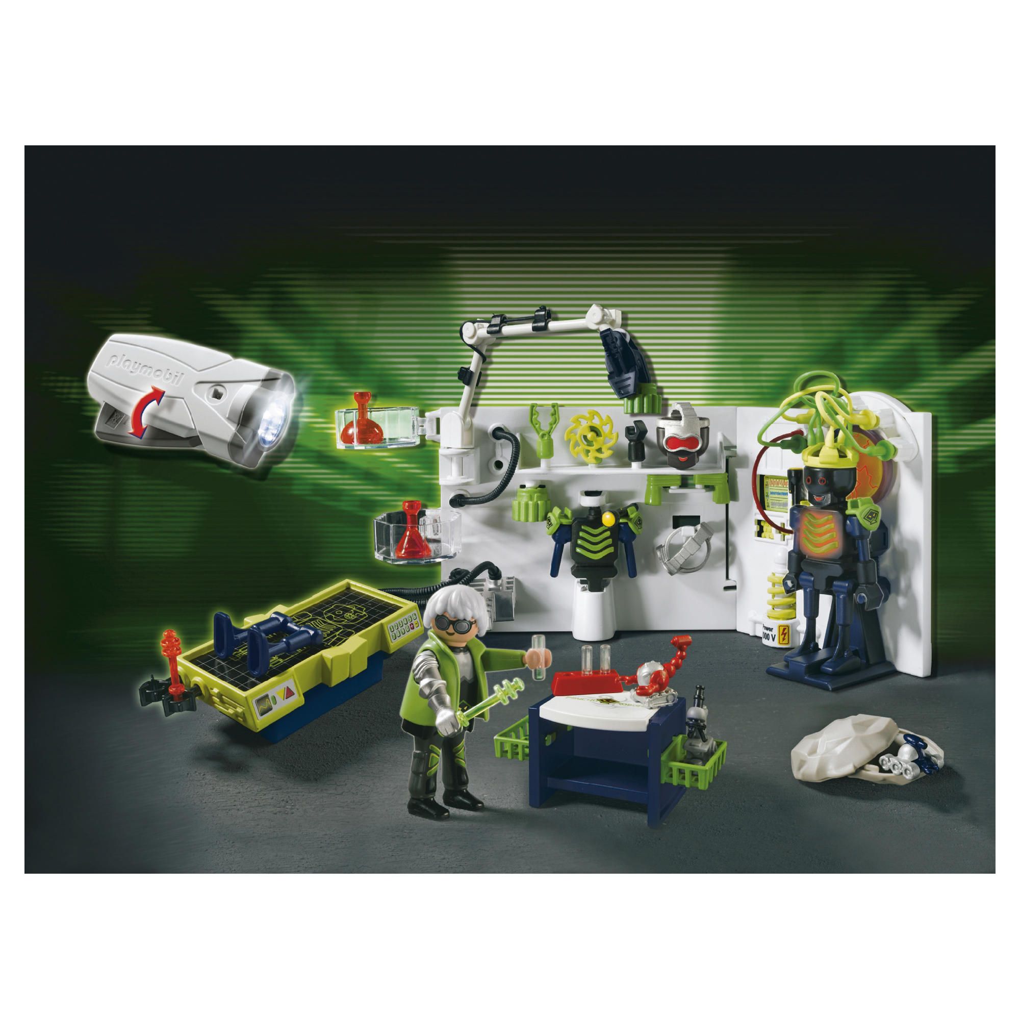 Playmobil 4880 Robo Gangster Lab