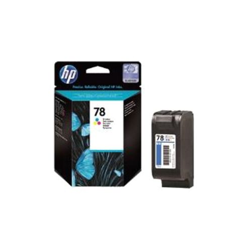 Image of Hewlett-packard No.78 Tri-colour Ink Cartridge 19 Ml - Cyan/ Magenta/ Yellow