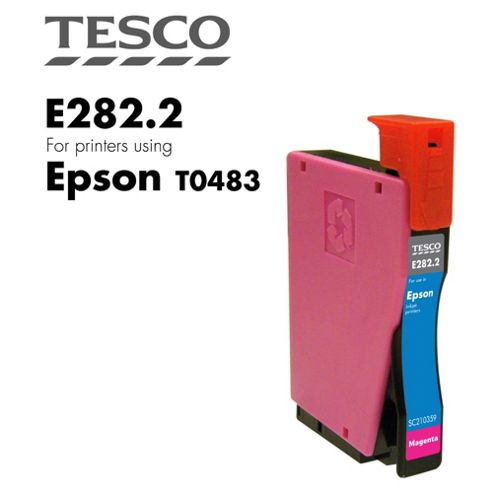 Image of Tesco T0483 Magenta Printer Ink Cartridge (for Epson T 0483 Magenta )