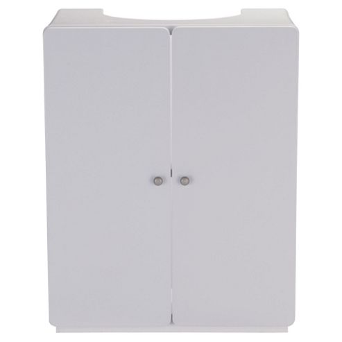 Image of Stockholm White Gloss Under Sink Cupboard