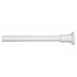 Croydex Telescopic Shower Curtain Rod - white
