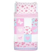 Tesco Kids Rose Patch Duvet Set