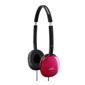 JVC Flats Foldable Style Stereo Headphones - Pink