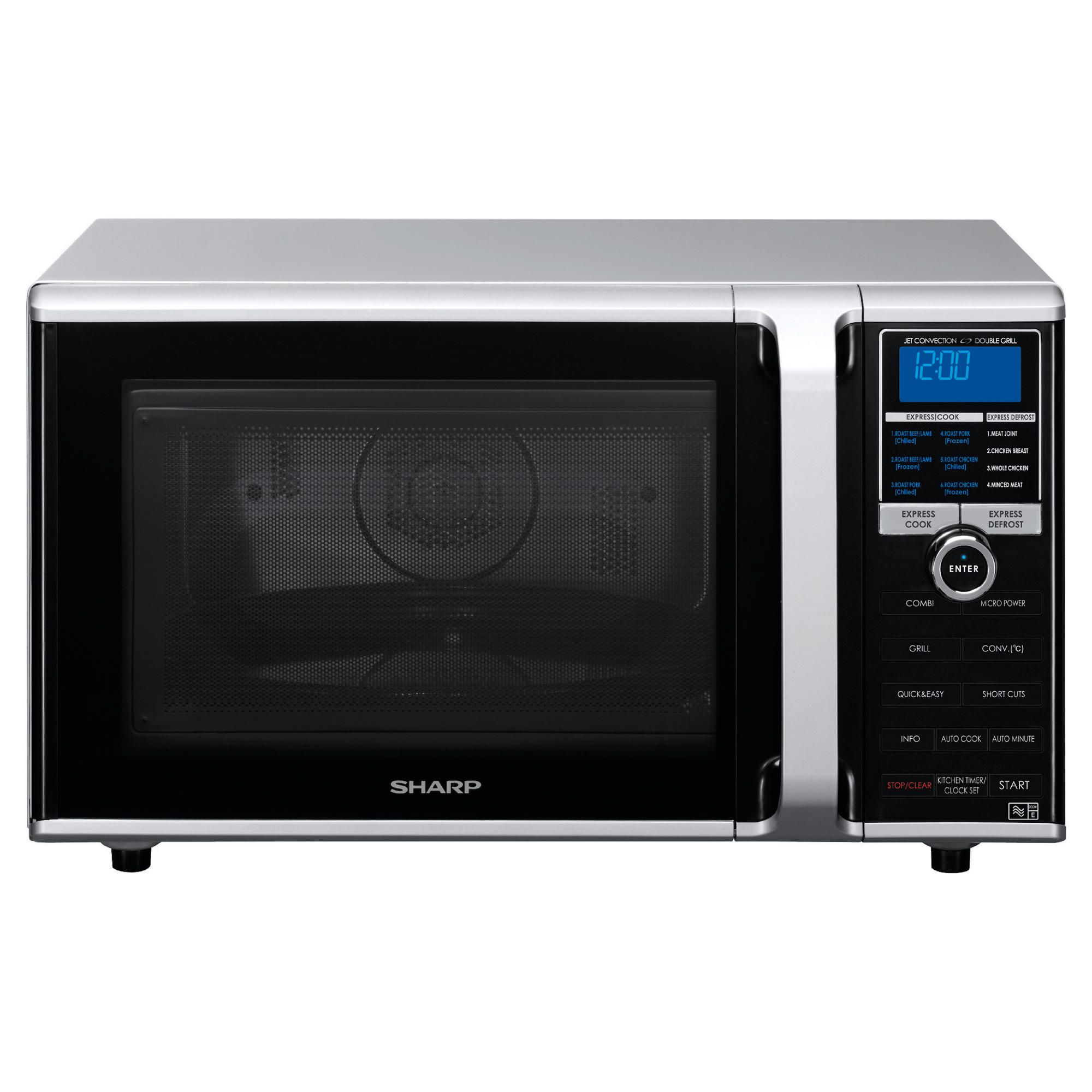 Sharp R890SLM 26L Combi Microwave with Double Grill