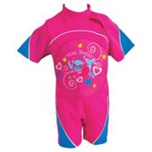 Zoggs Miss Zoggy Swimfree Float Suit, Pink, 1-2 years