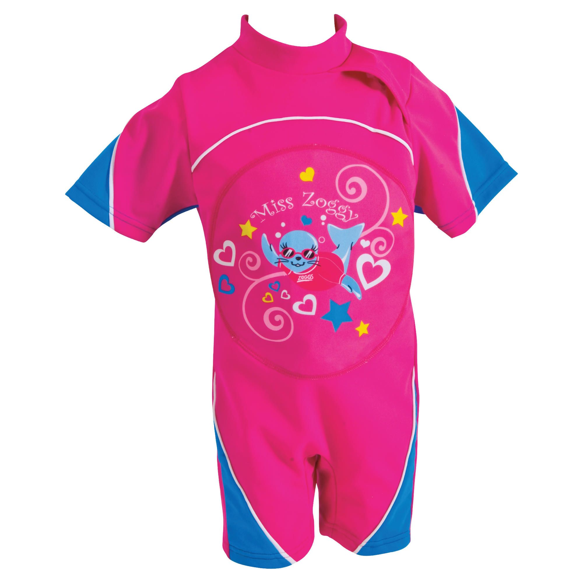 Zoggs Miss Zoggy Swimfree Float Suit Pink 1 2 years