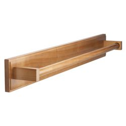 Croydex Long Towel Rail Beech