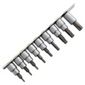 Am-tech 10Pc 3/8 Torque Bit On Rail I8200
