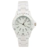 White Plastic Fashion Watch