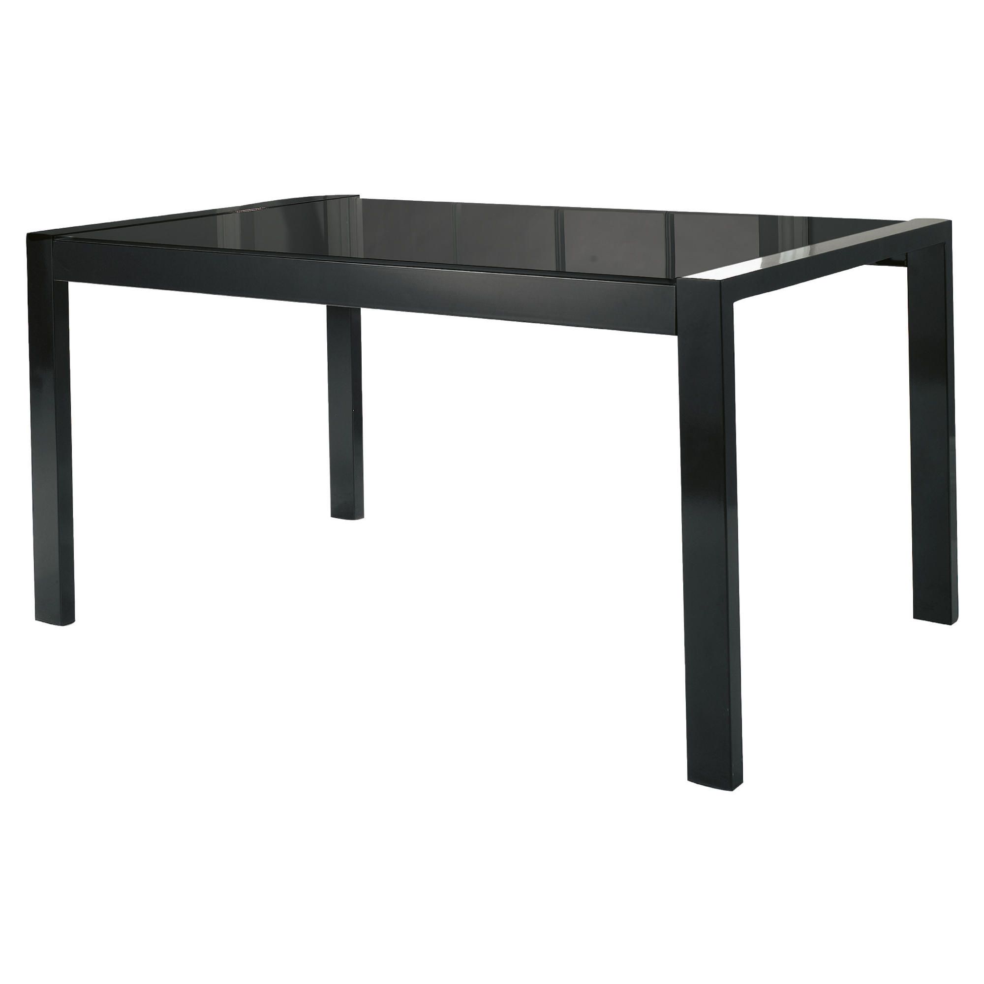 Ornella High Gloss Dining Table Black