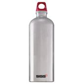 SIGG Traveller Classic Aluminium Drinking Water Bottle, 1L Silver