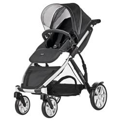 Britax B Dual Neon travel System, Black