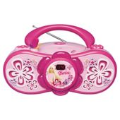 Barbie AC/DC Boombox Radio and CD Player