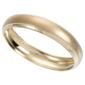 Ladies 9Ct Gold Satin Finish 4Mm, J