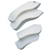 Cottage Craft Shaped Leg Pads white Pony