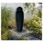 Mains black water feature with white LED lights