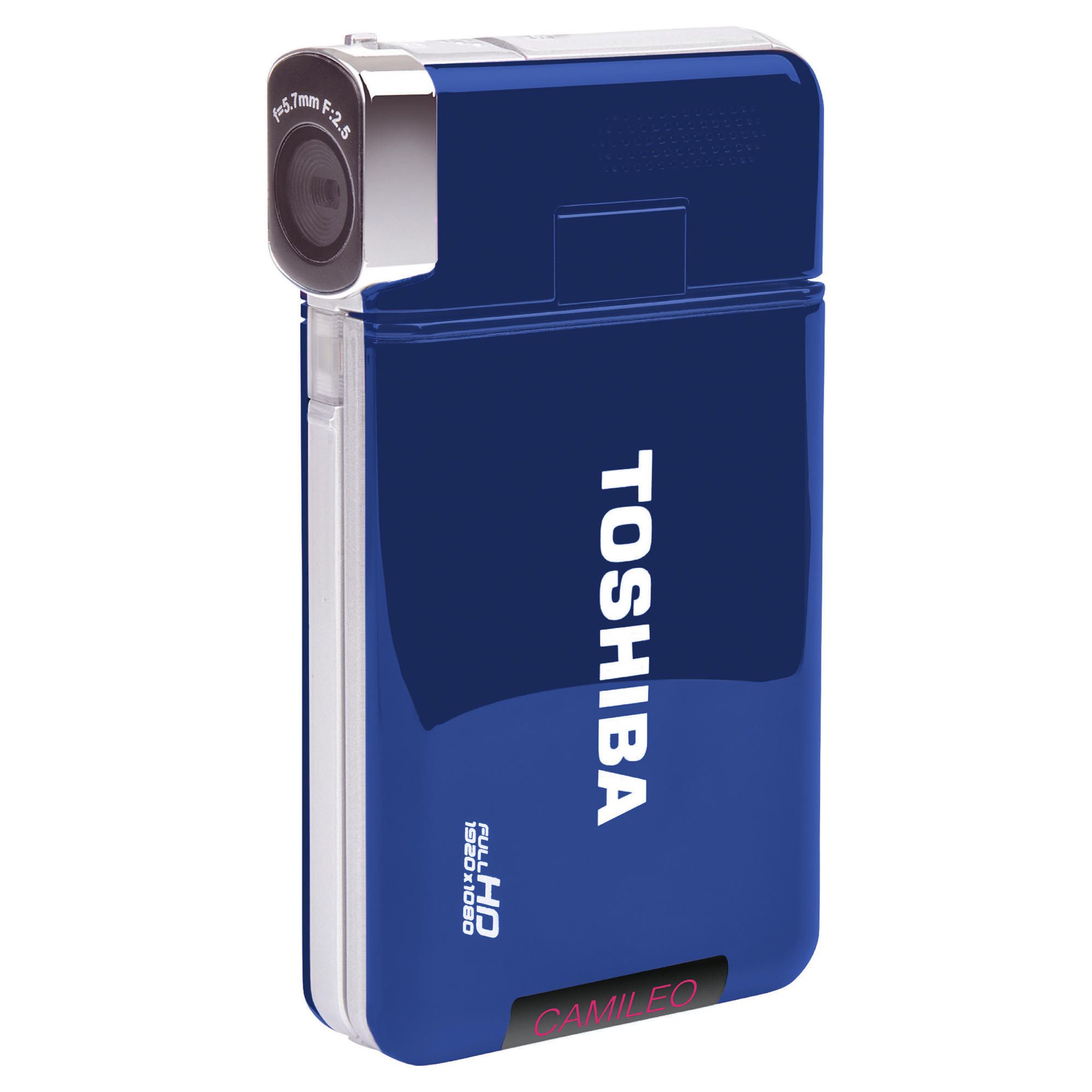 Toshiba Camileo S30 Full HD Blue Digital Camcorder with free 4GB SD card 