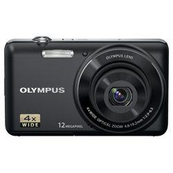 Olympus D-700 Digital Camera - Black (12MP, 4x Optical Zoom) 2.7 inch LCD