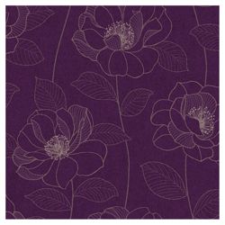 Arthouse Mystique floral plum wallpaper
