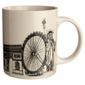 Tesco Skyline Set of 4 Mugs, White