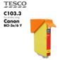 Tesco BCI3/6 Yellow Printer Ink Cartridge (Compatible with printers using Canon BCI-3/6 Yellow Printer Ink Cartridges)