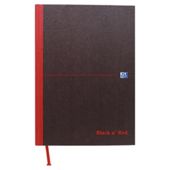 Black n Red A4Casebound Notebook