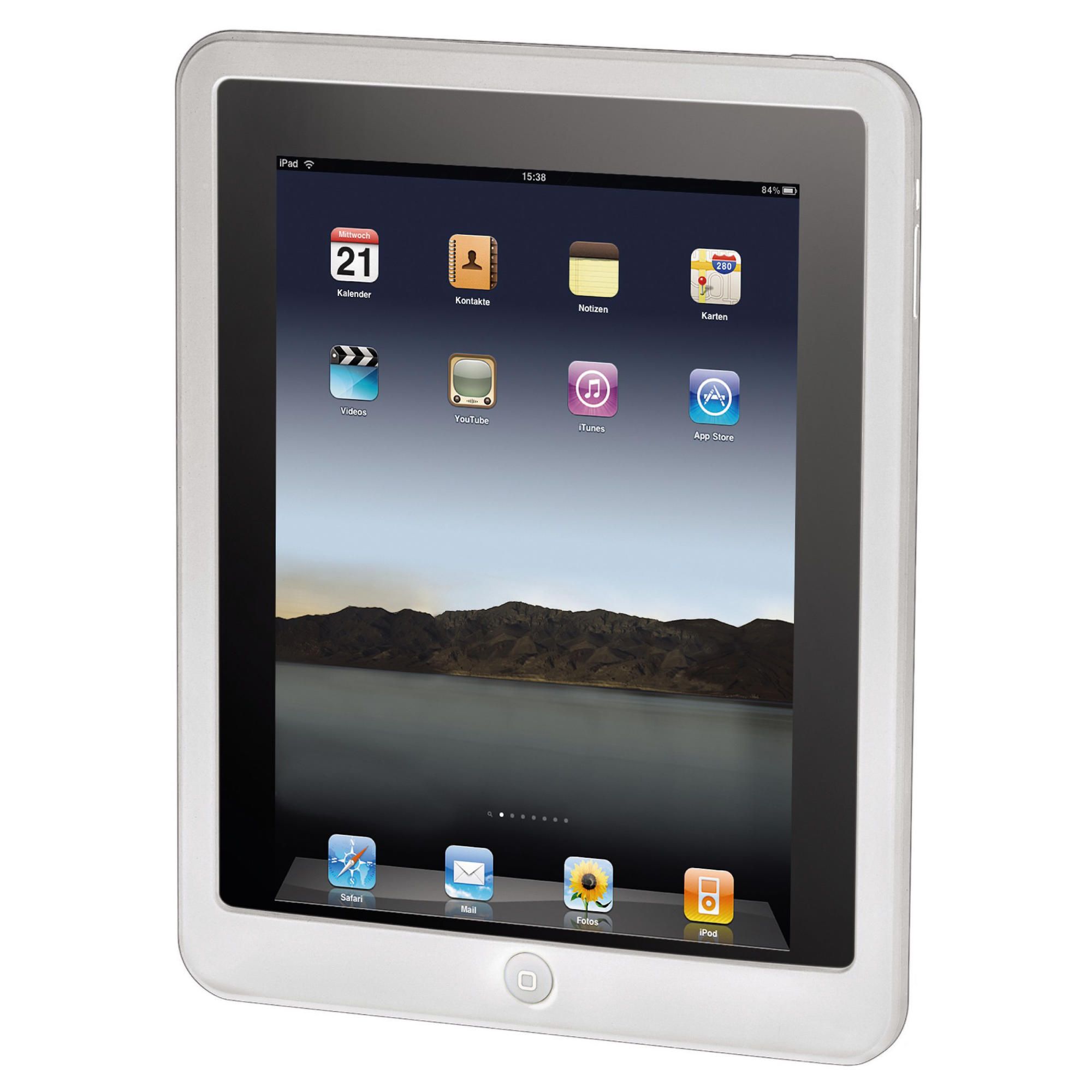 Hama Button Protect Silicon Cover for the new Apple iPad and iPad 2