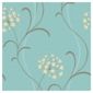 Arthouse Mia motif blue wallpaper