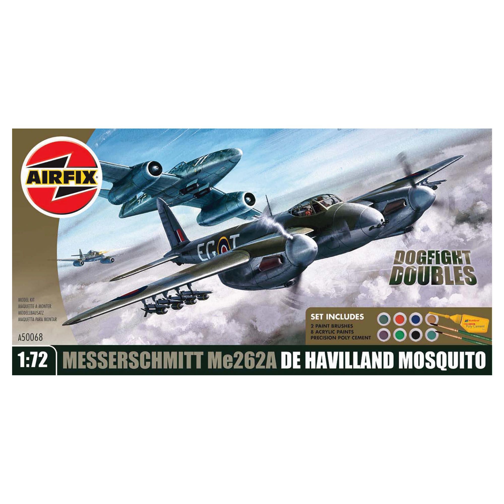 Airfix Dogfight Double Mosqito & Me262 Gift Set