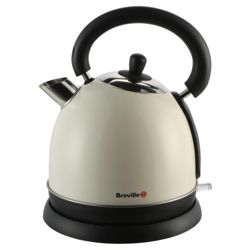 Breville VKJ487 Cream and Stainless Steel Traditional 1.7L Kettle