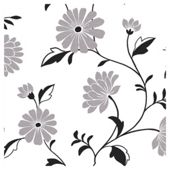 Arthouse Chelsea black & white wallpaper