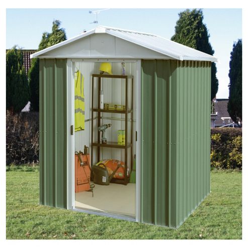 Buy Yardmaster Apex Metal Shed from our Metal Sheds range - Tesco