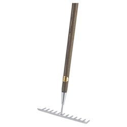 Dobbies Select Wood&Stainless Steel Soil Rake