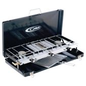 Gelert Compact Double Burner with Grill
