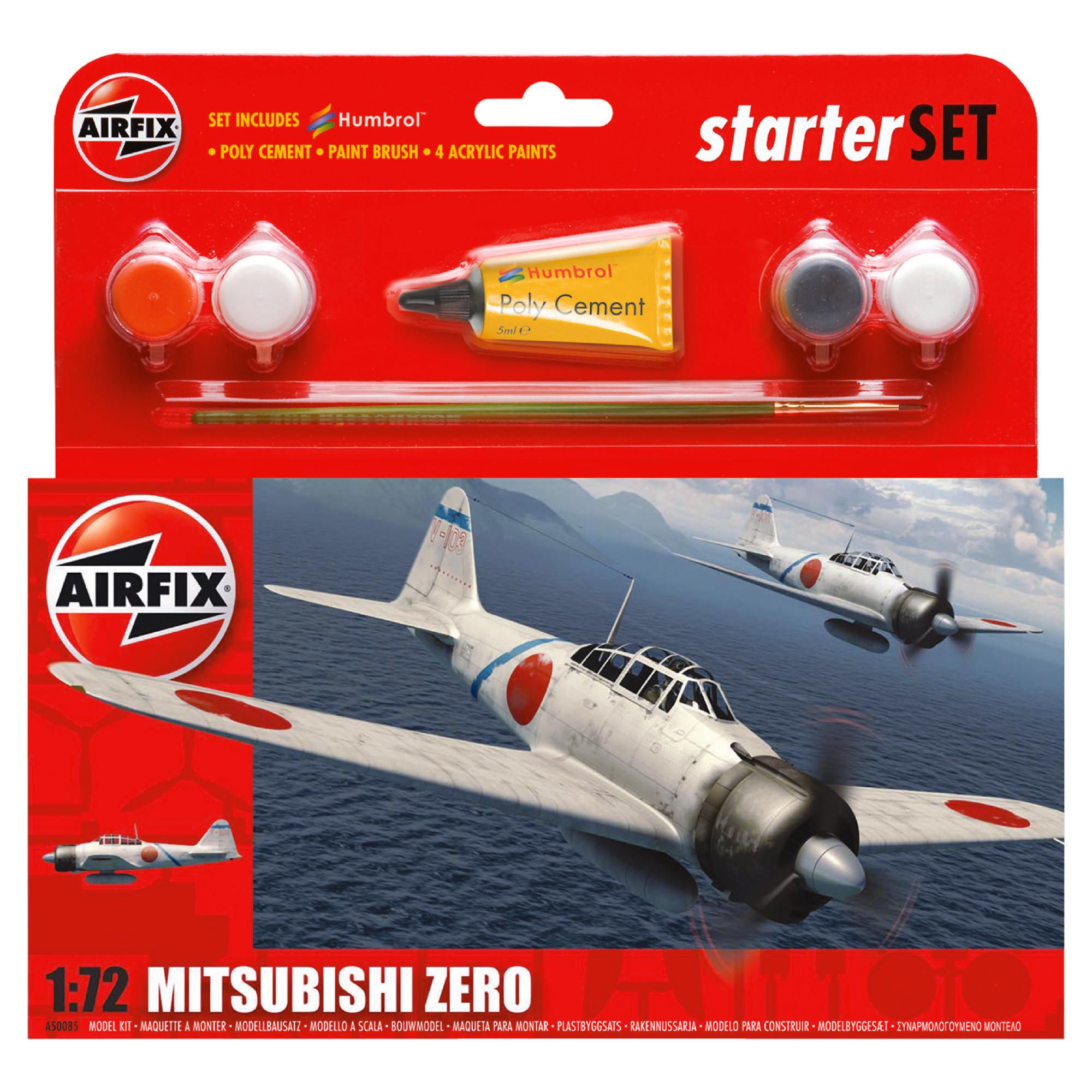 Airfix Zero 1:72 Scale Cat 1 Gift Set