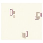 Arthouse Adelphi block plum wallpaper