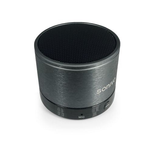 Image of Sonivo Soundwave Sw100 Rechargable Portable Bluetooth Speaker - Grey