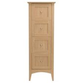 Portico Light Wood 4-Drawer Unit