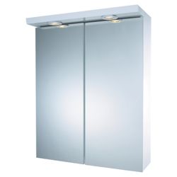 Croydex Alaska Two Door Illuminated Cabinet