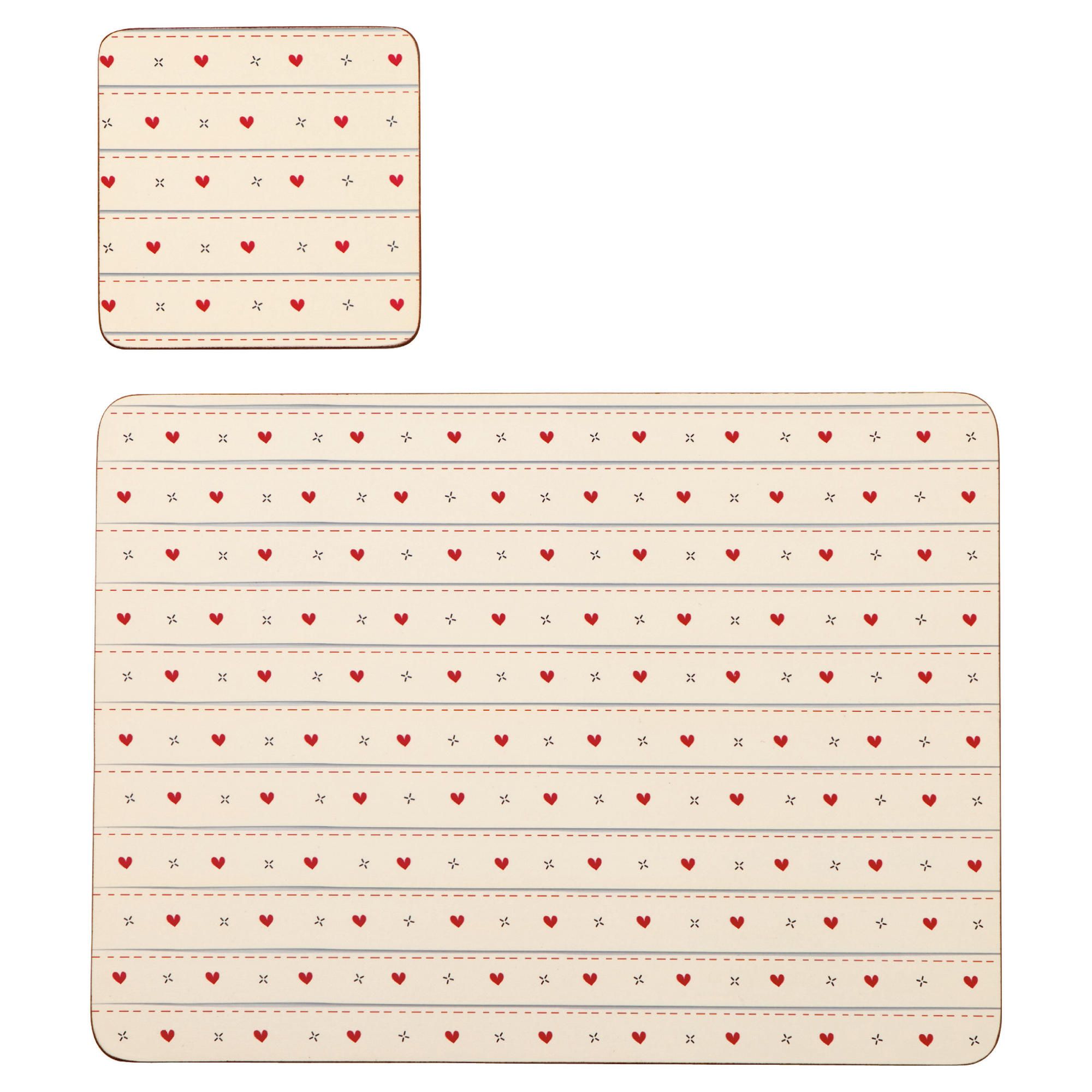 Tesco Haven Placemats & Coasters, 4 Pack