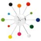 Karlsson Mixed Spider Wall Clock in Chrome